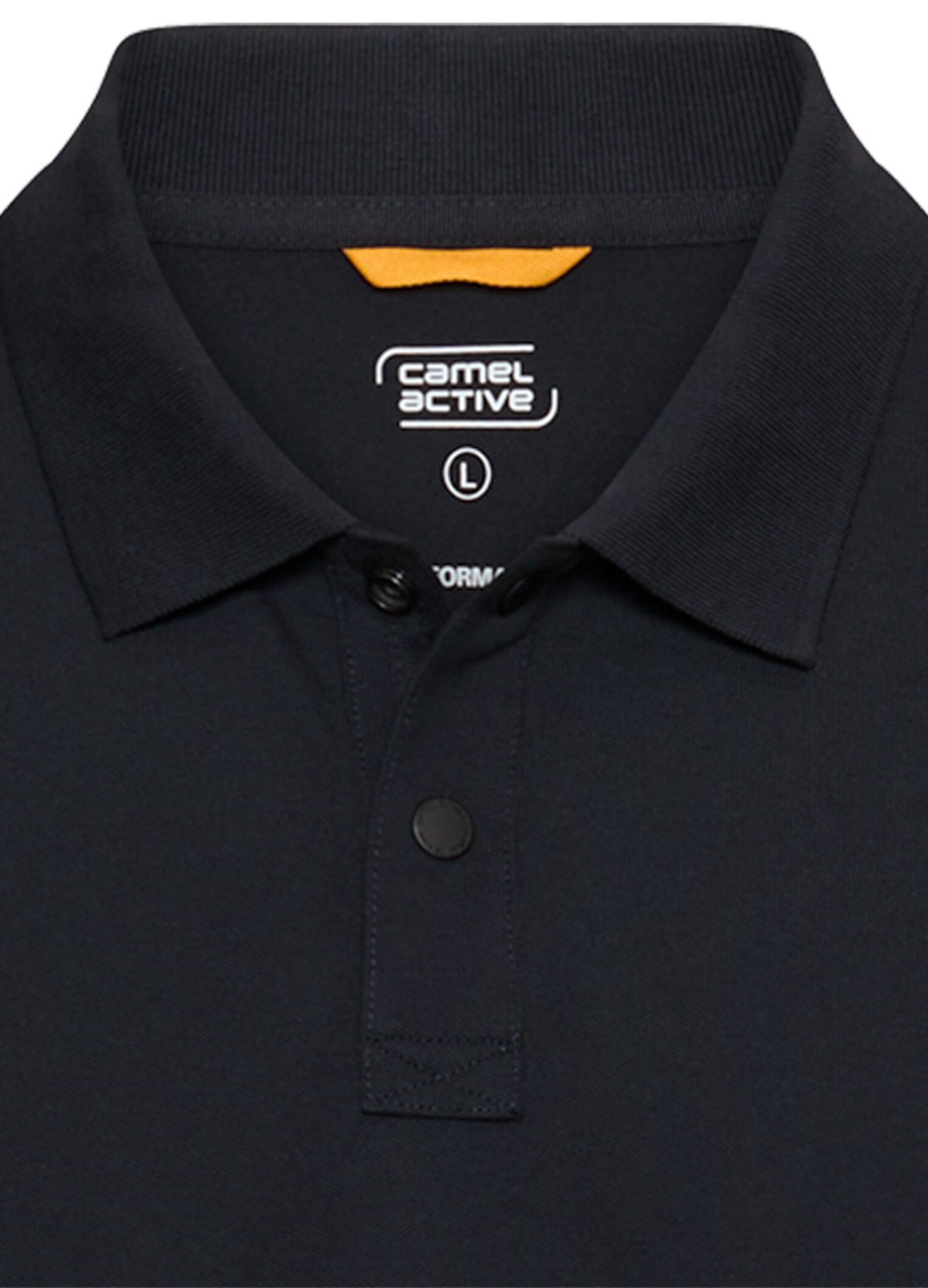 Camel Active Poloshirt - Regular Fit - dunkelblau