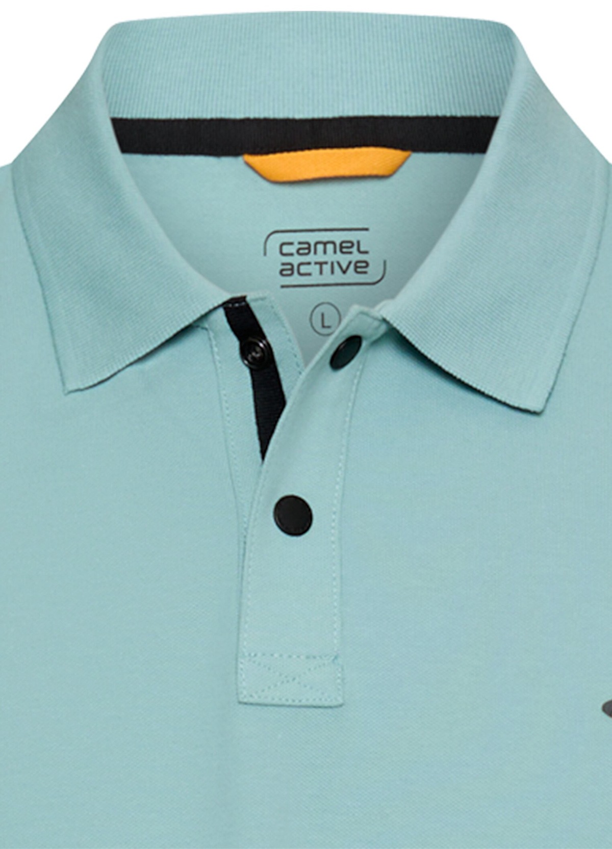 Camel Active Poloshirt - Regular Fit - grün