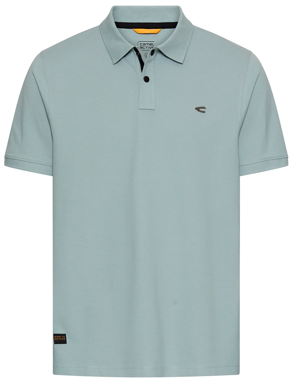 Camel Active Poloshirt - Regular Fit - hellblau