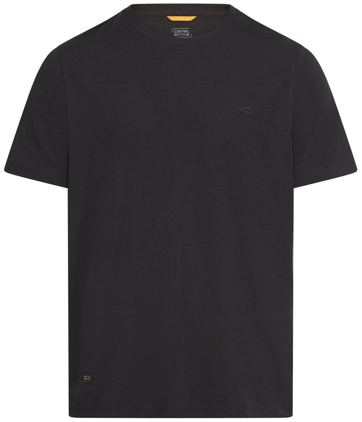 Camel Active T-Shirt - Regular Fit - Rundhals - anthrazit