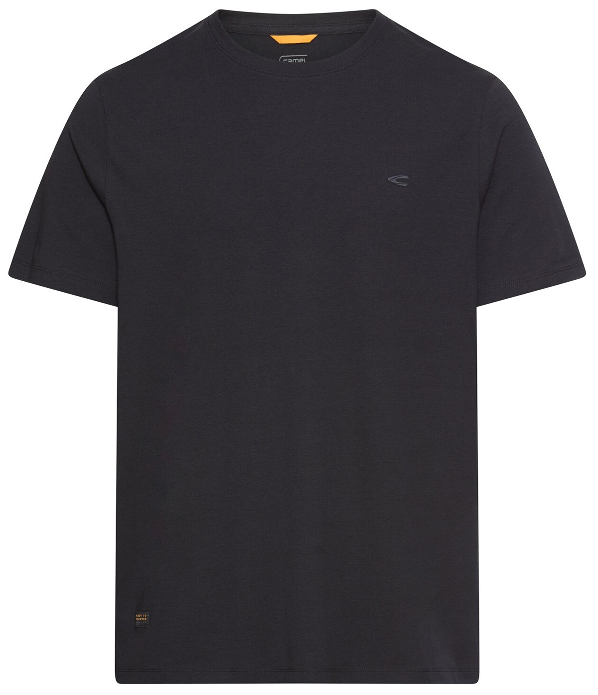 Camel Active T-Shirt - Regular Fit - Rundhals - dunkelblau