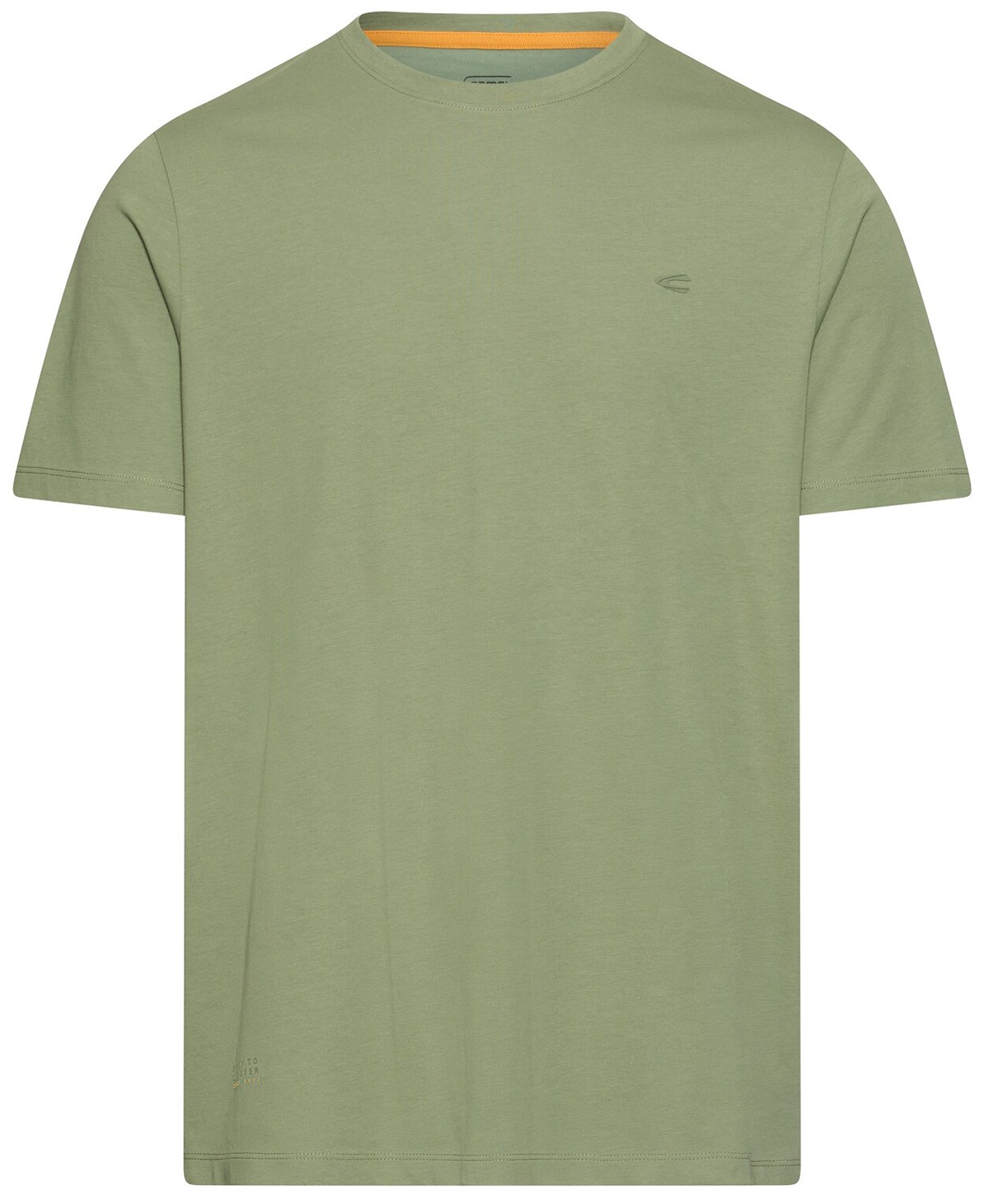 Camel Active T-Shirt - Regular Fit - Rundhals - grün