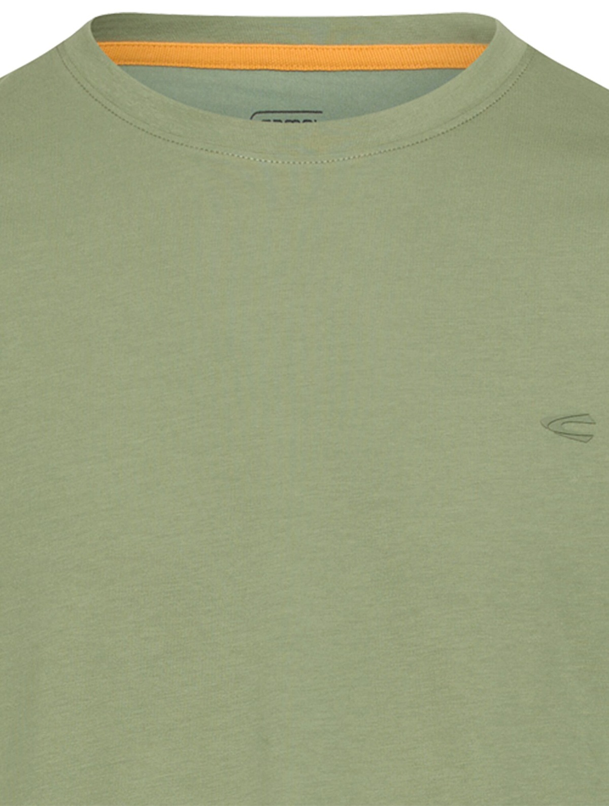 Camel Active T-Shirt - Regular Fit - Rundhals - grün