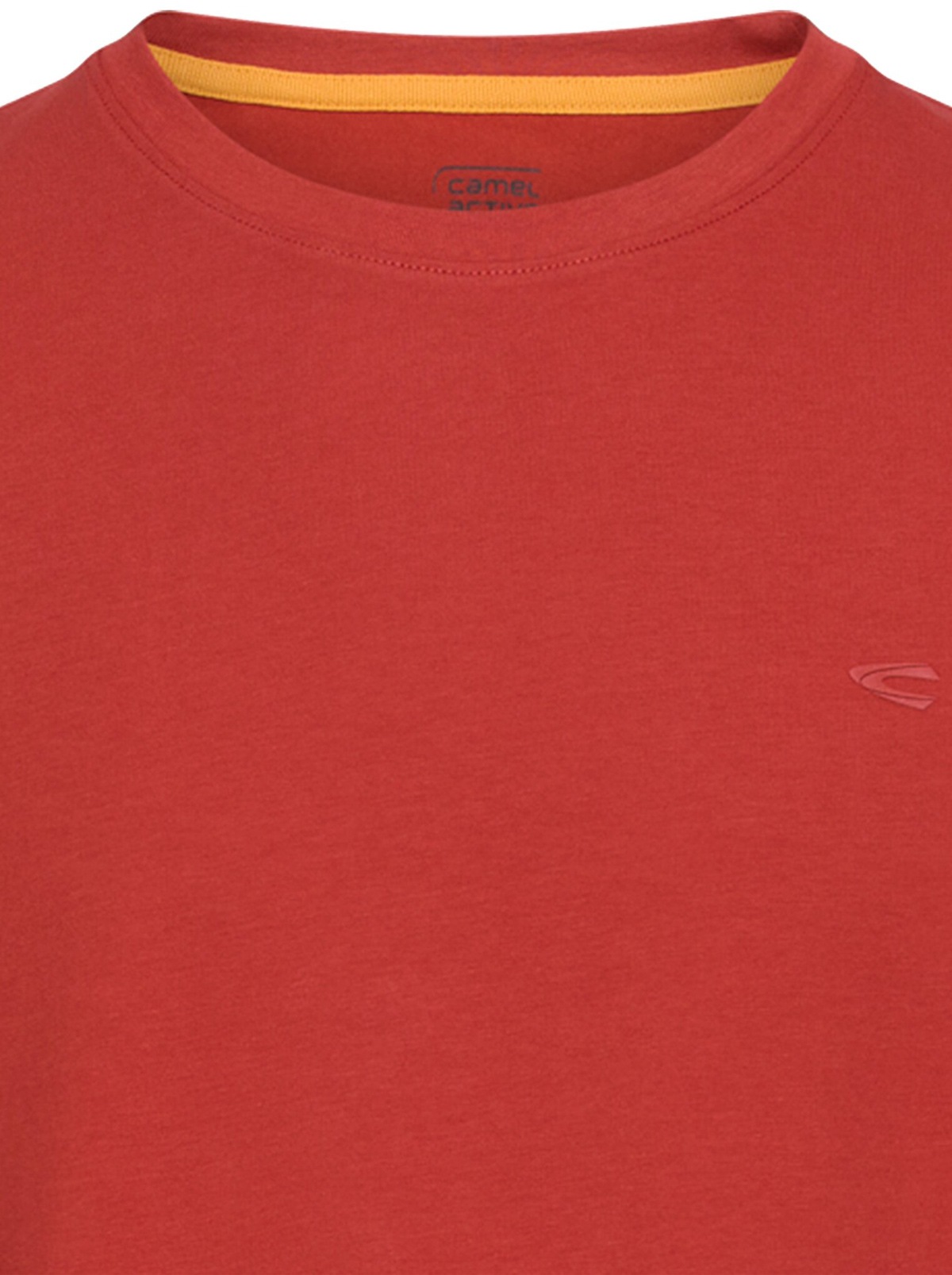 Camel Active T-Shirt - Regular Fit - Rundhals - rot