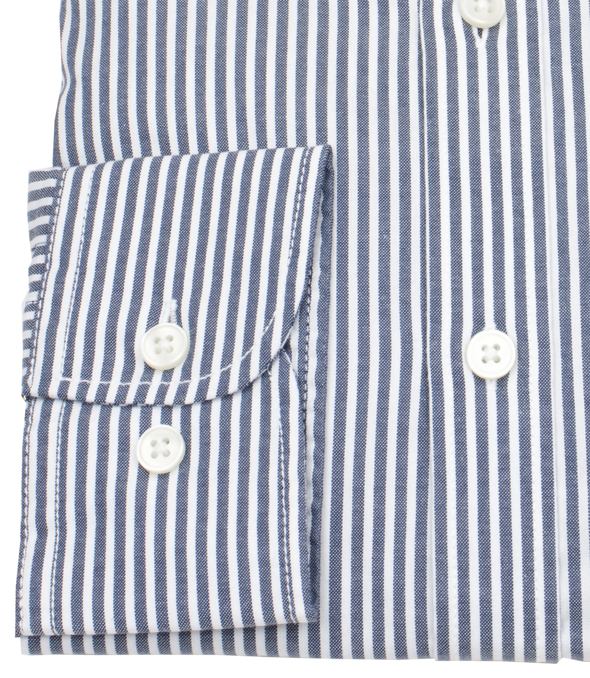 Casa Moda Hemd - Comfort Fit - Button Down Kragen - Streifen - blau / weiß