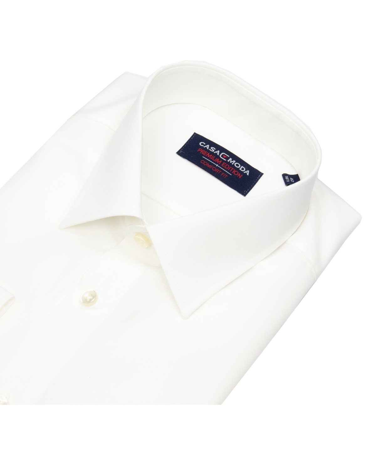 Casa Moda Shirt - Comfort Fit - Light Beige - w/o OP