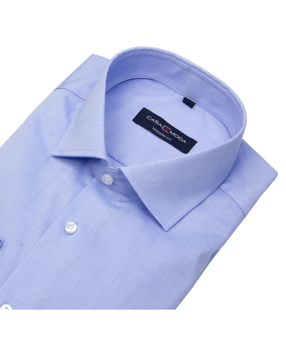 Casa Moda Hemd - Modern Fit - hellblau - extra langer Arm 72cm - ohne OVP