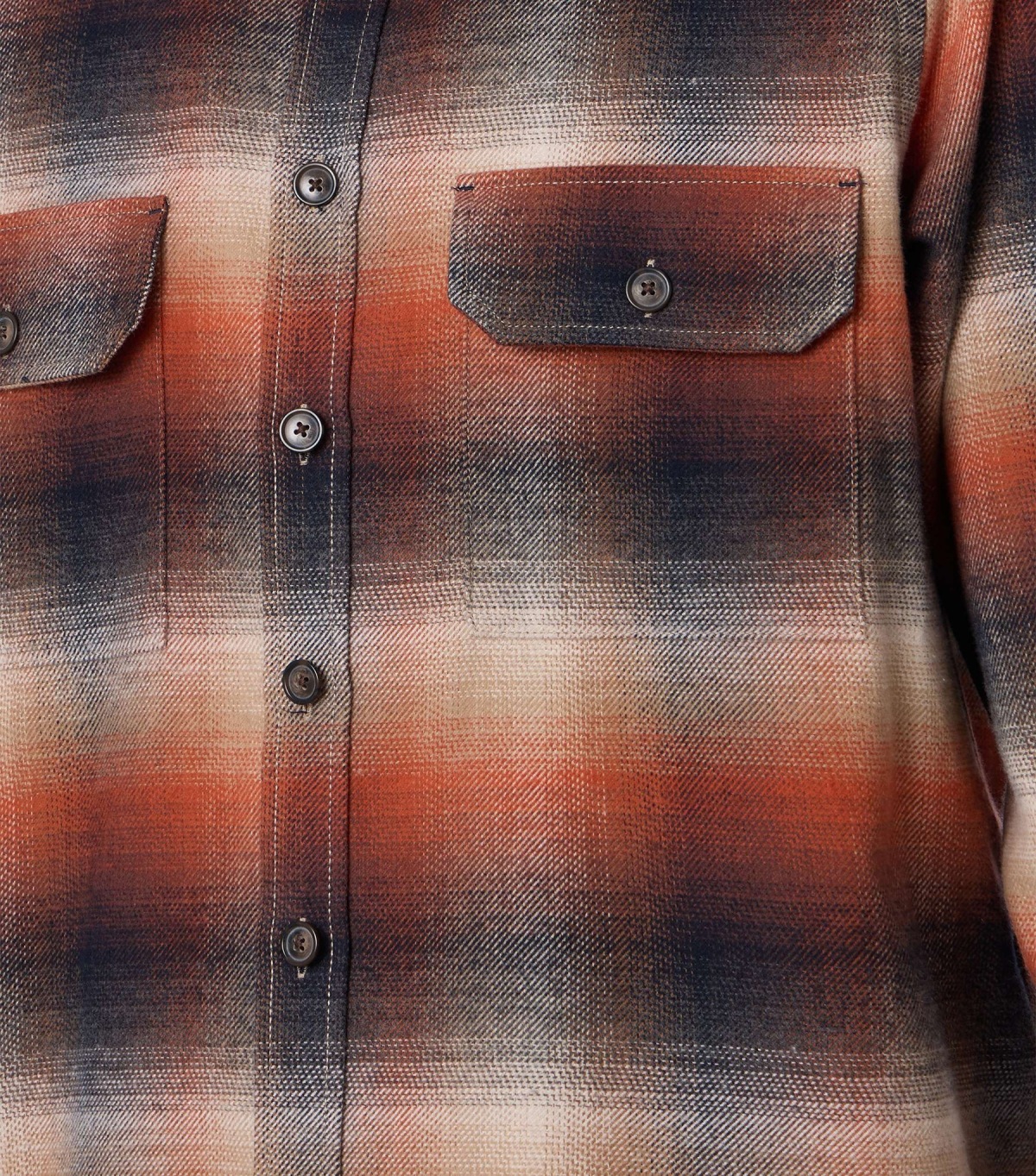 Casa Moda Hemdjacke - Casual Fit - Flanell - mehrfarbig