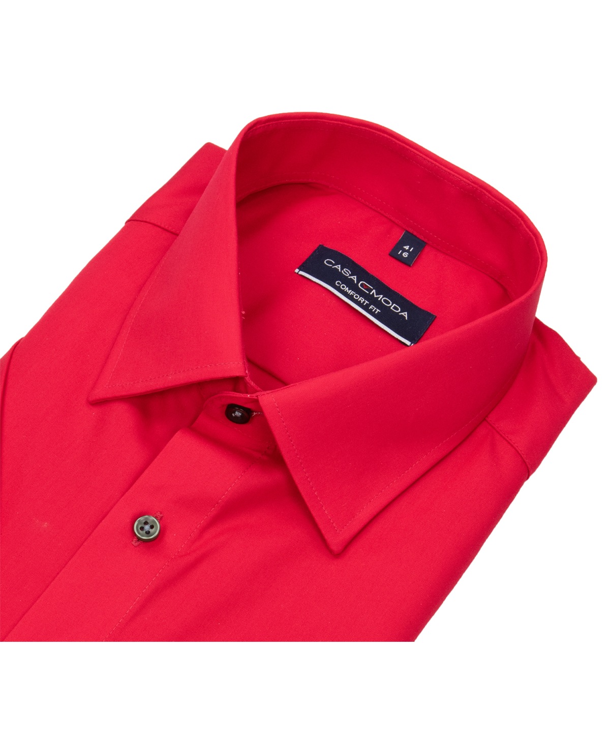 Casa Moda Kurzarmhemd - Comfort Fit - rot - ohne OVP