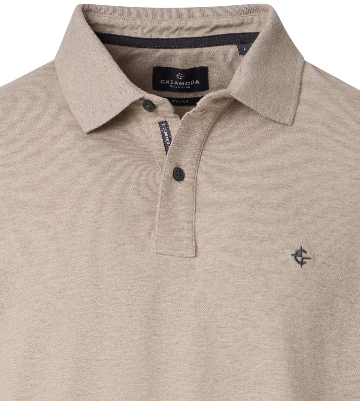 Casa Moda Polo - Regular Fit - beige