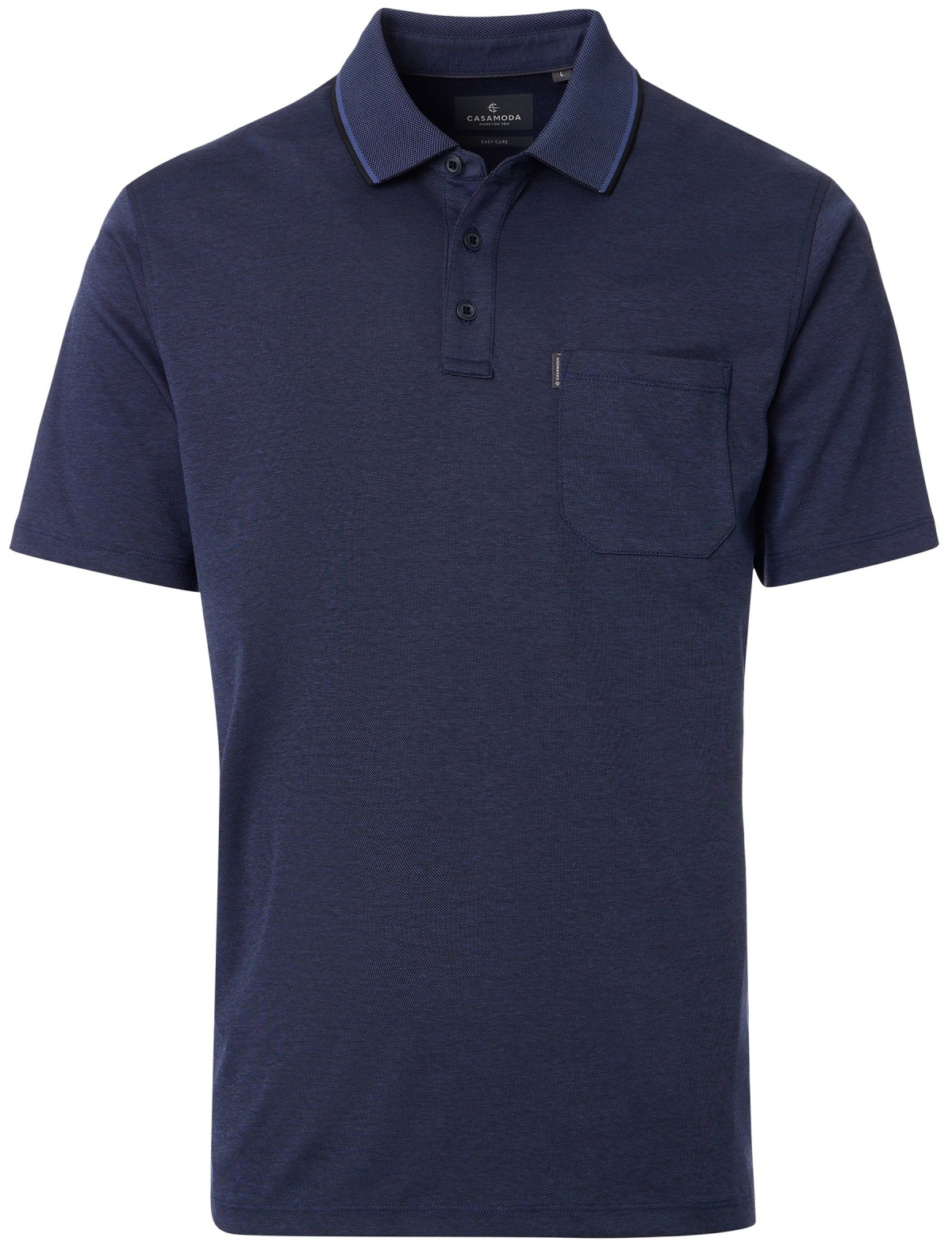 Casa Moda Poloshirt - Regular Fit - dunkelblau