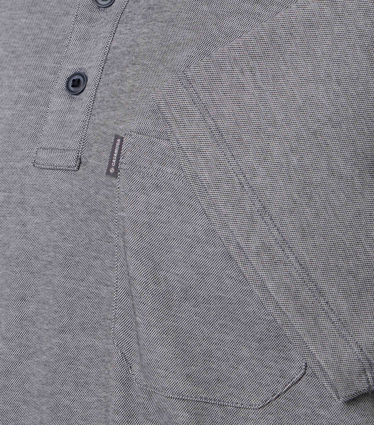 Casa Moda Poloshirt - Regular Fit - grau