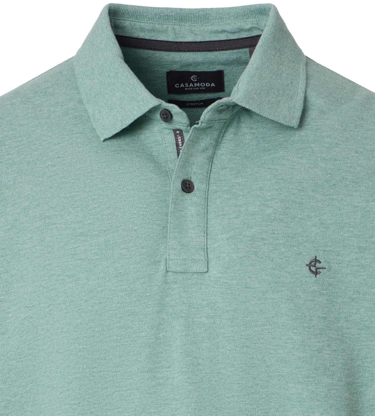 Casa Moda Poloshirt - Regular Fit - grün