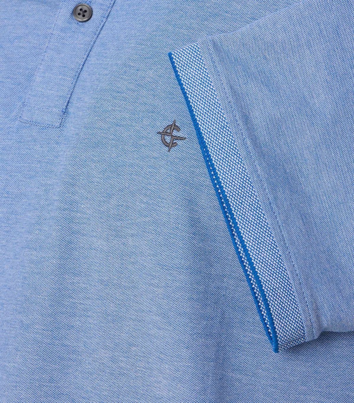 Casa Moda Poloshirt - Regular Fit - hellblau