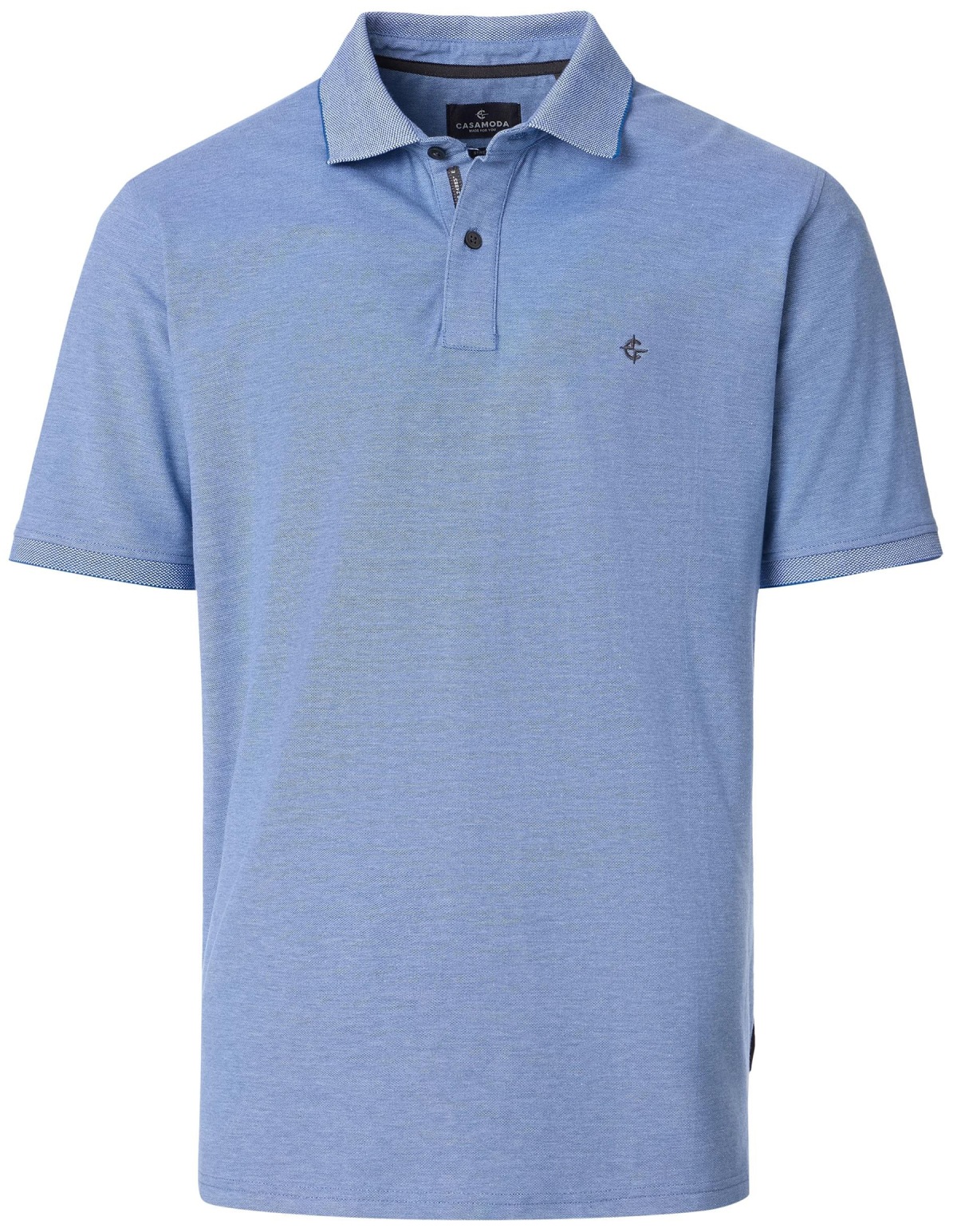 Casa Moda Poloshirt - Regular Fit - hellblau