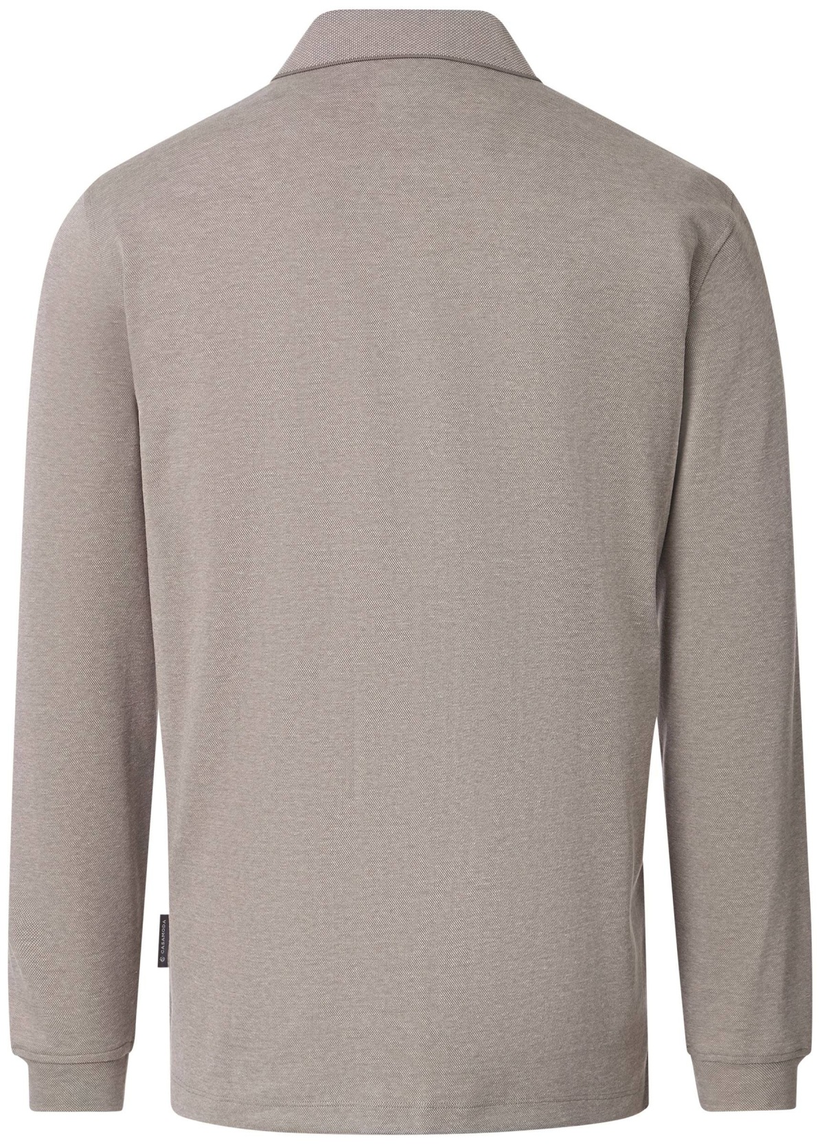 Casa Moda Poloshirt - Regular Fit - Langarm - beige