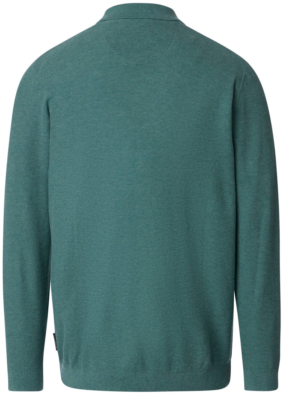 Casa Moda Poloshirt - Regular Fit - Langarm - grün