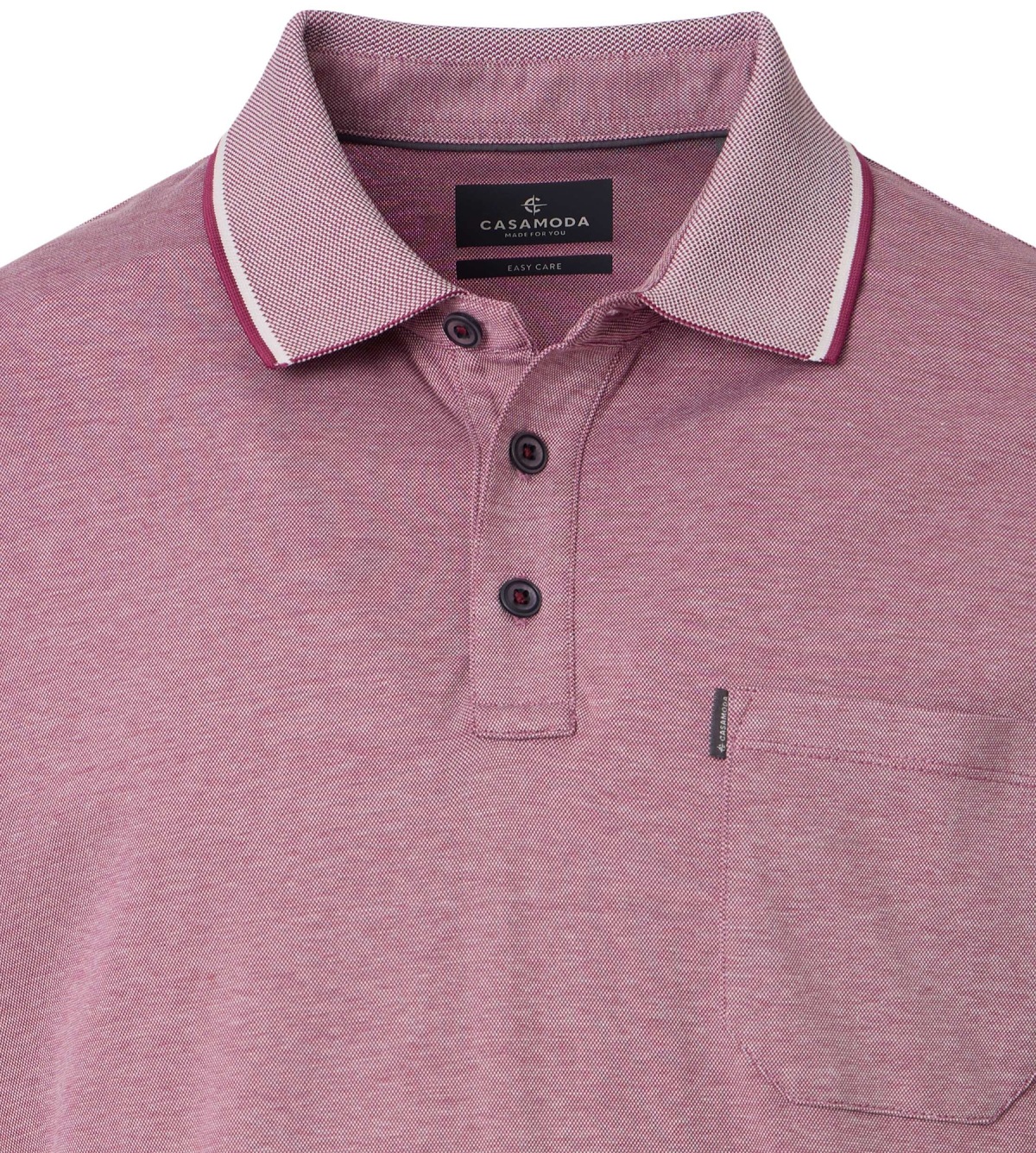 Casa Moda Poloshirt - Regular Fit - rot
