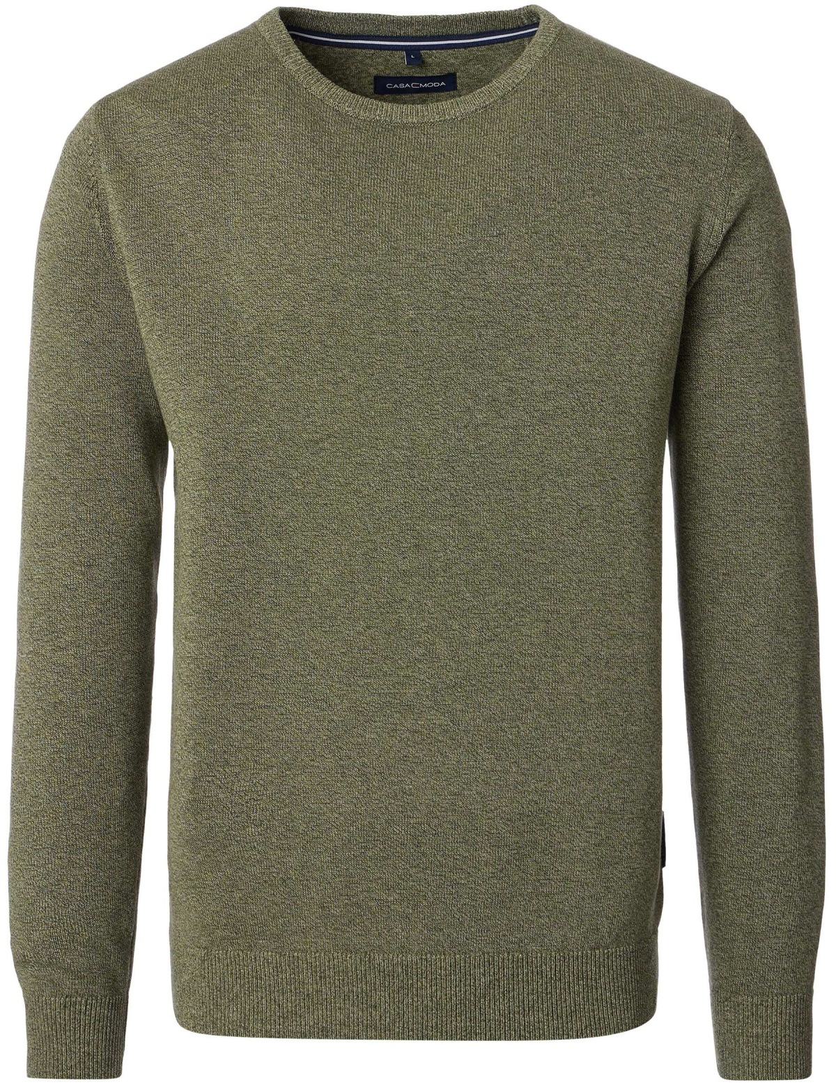 Casa Moda Pullover - Rundhals Ausschnitt - grün