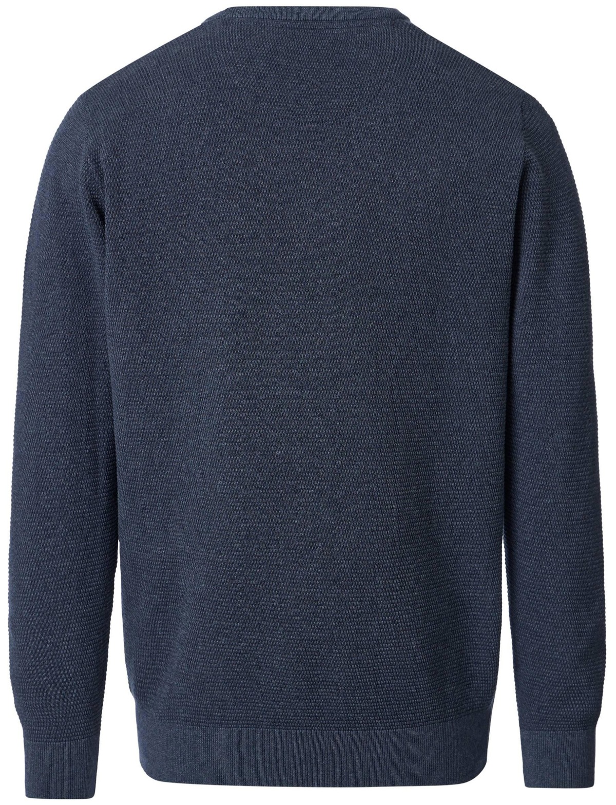 Casa Moda Pullover - Rundhals Ausschnitt - Struktur - dunkelblau