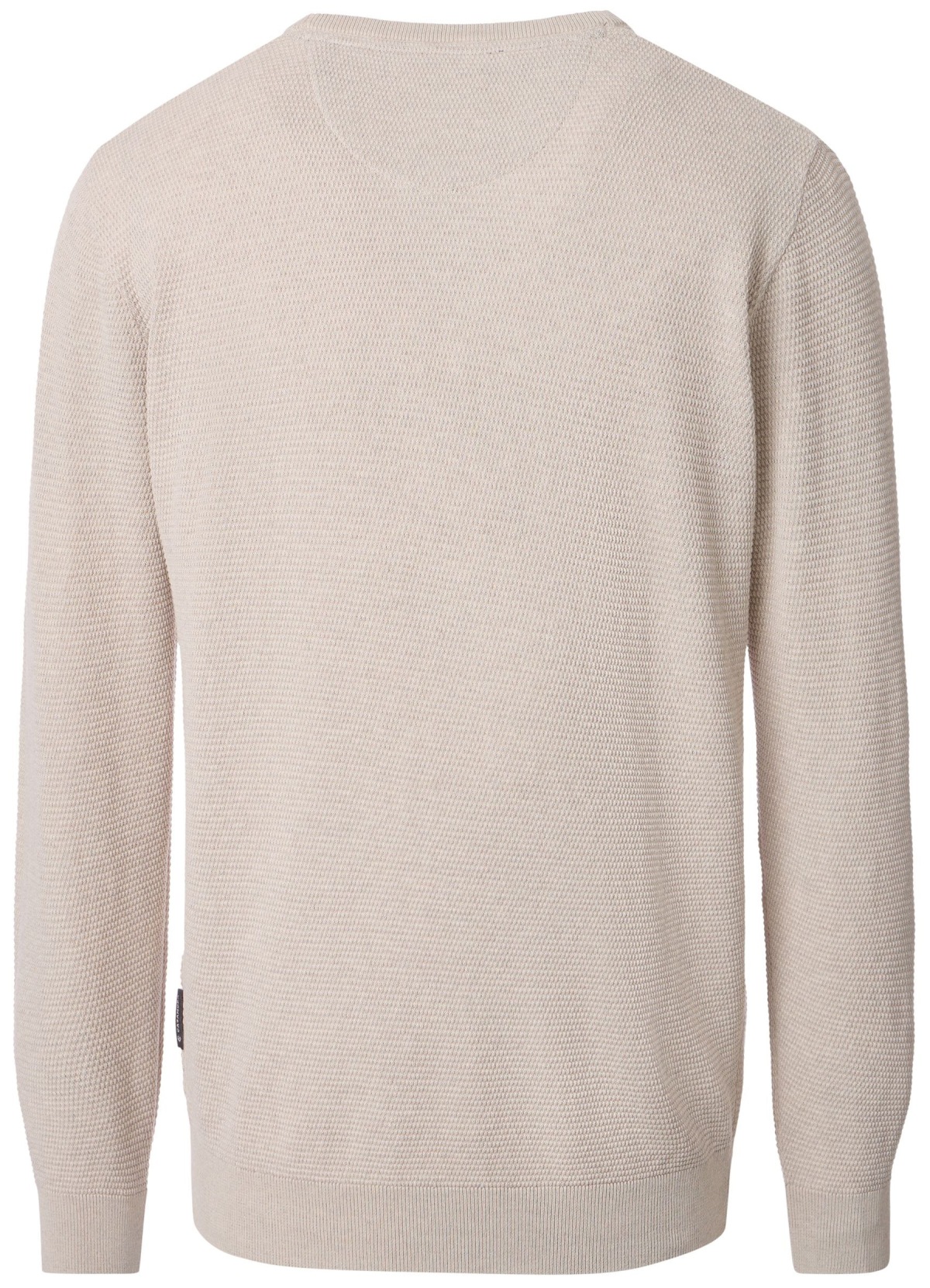Casa Moda Pullover - Rundhals Ausschnitt - Struktur - gedecktes weiß