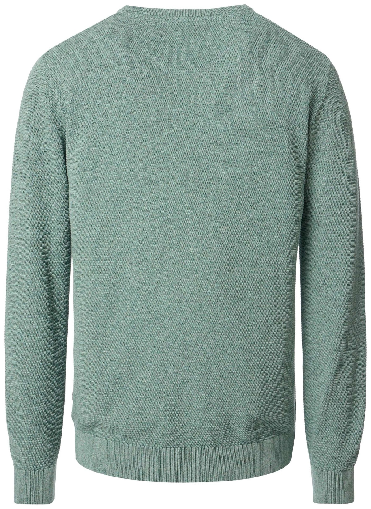 Casa Moda Pullover - Rundhals Ausschnitt - Struktur - grün