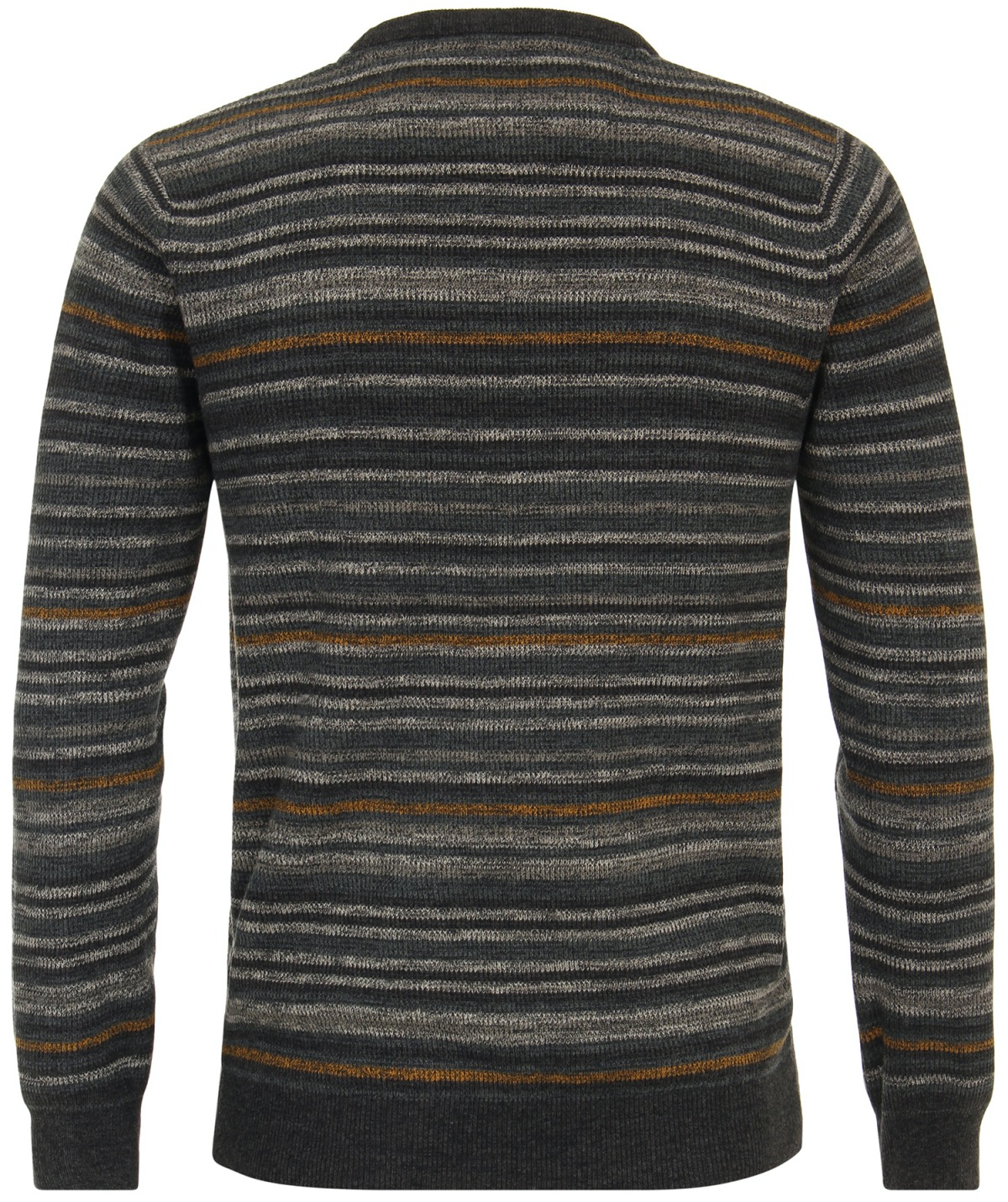 Casa Moda Pullover - Rundhals Ausschnitt - Wolle - braun