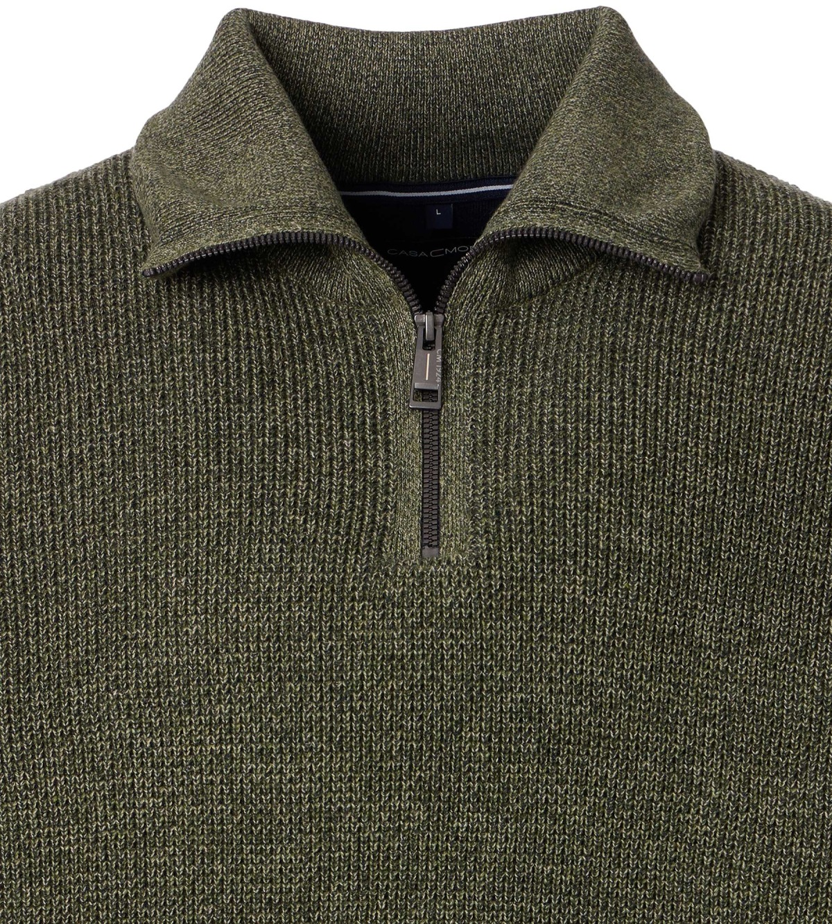 Casa Moda Pullover - Strick - Troyer - grün