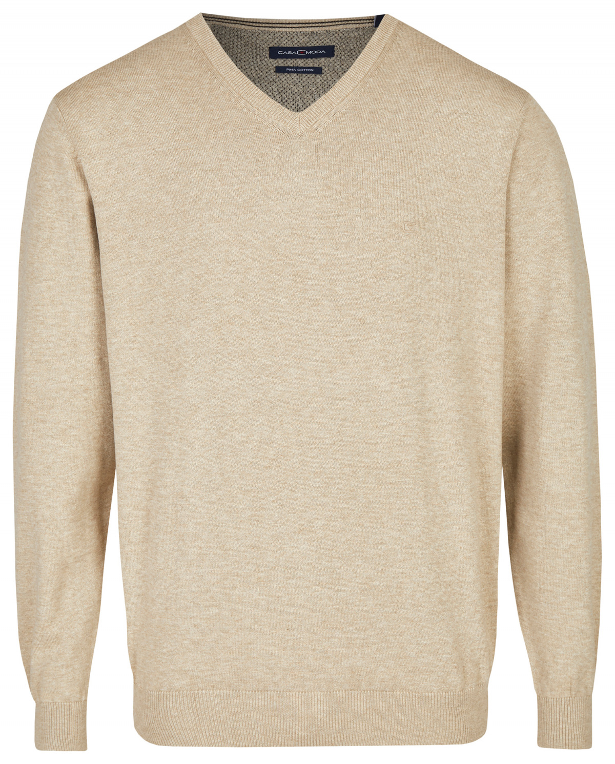 Casa Moda Pullover - V-Ausschnitt - beige
