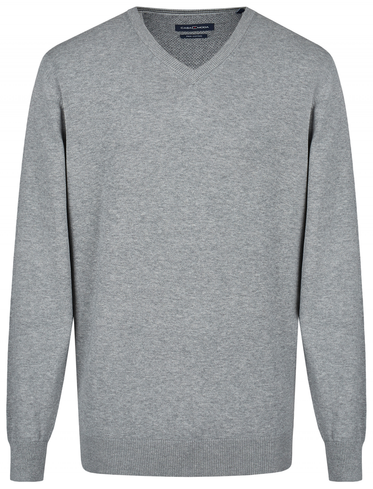 Casa Moda Pullover - V-Ausschnitt - grau