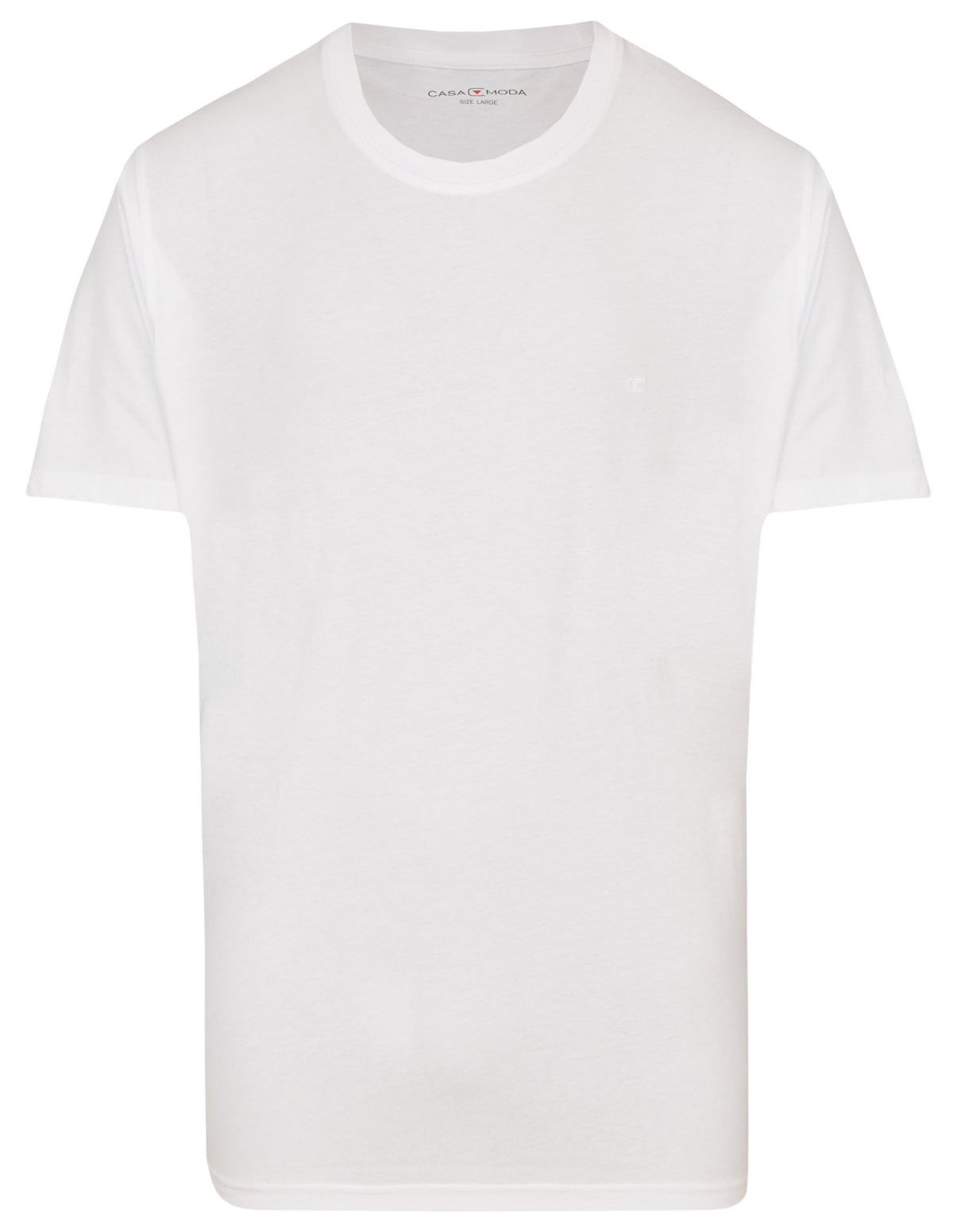 Casa Moda T-Shirt Doppelpack - Rundhals - weiß