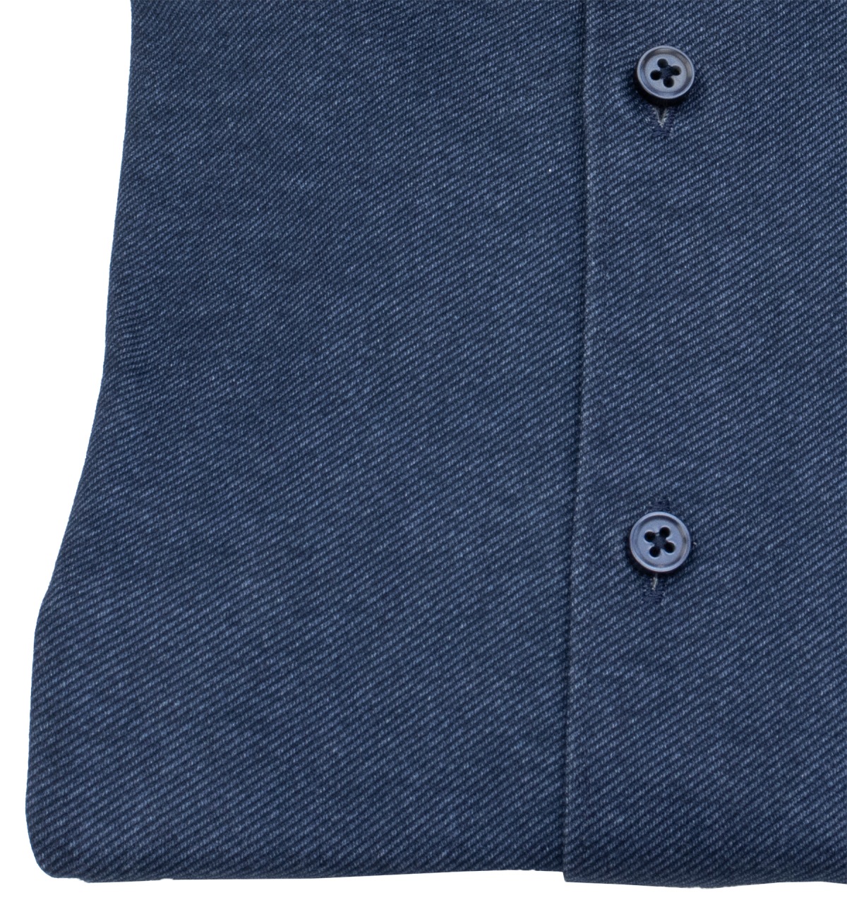 DESOTO Hemd - Slim Fit - Jersey - Kentkragen - dunkelblau