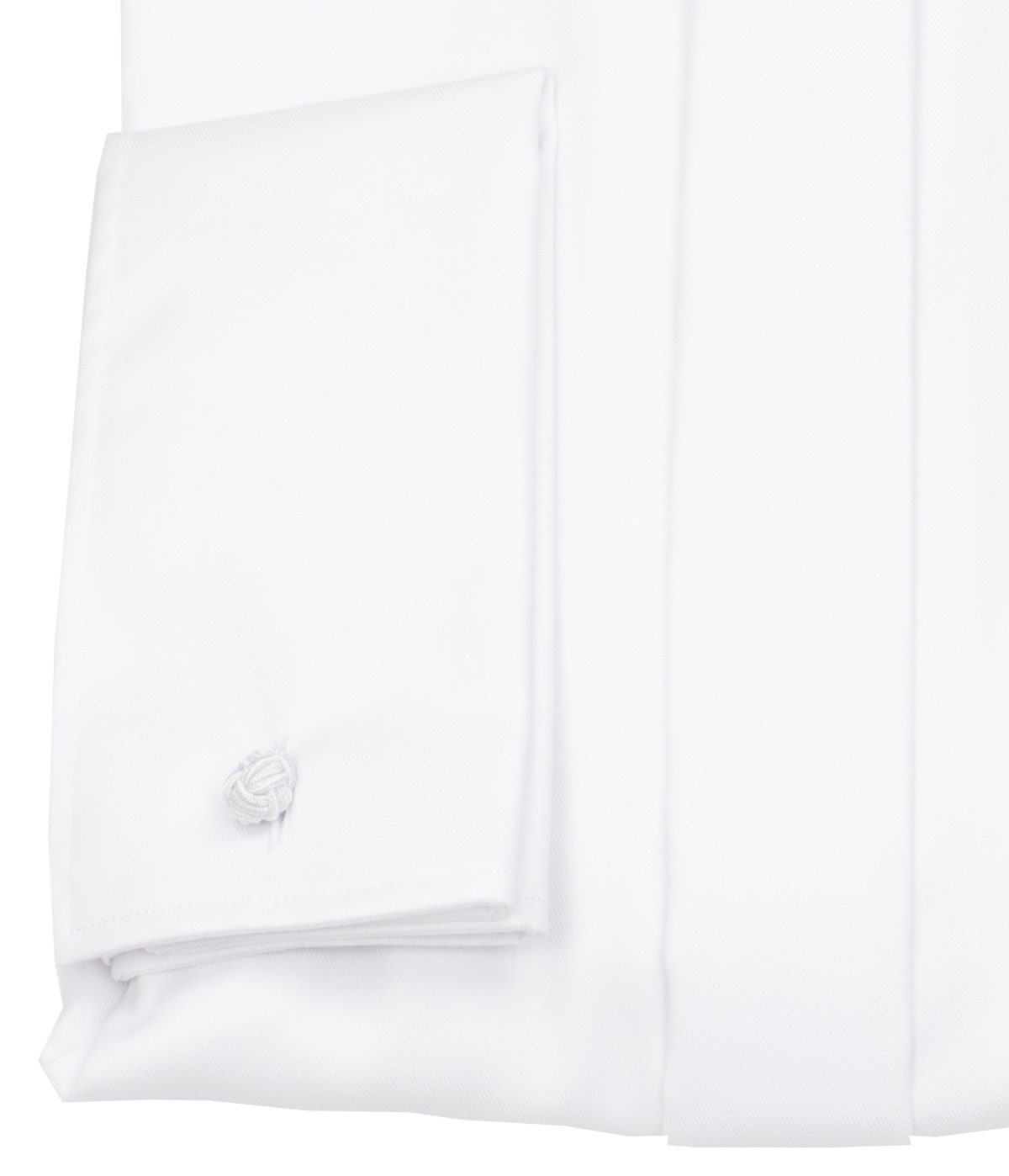 Eterna Galahemd - Slim Fit - Haikragen - Cover Shirt - Umschlagmanschette - weiß