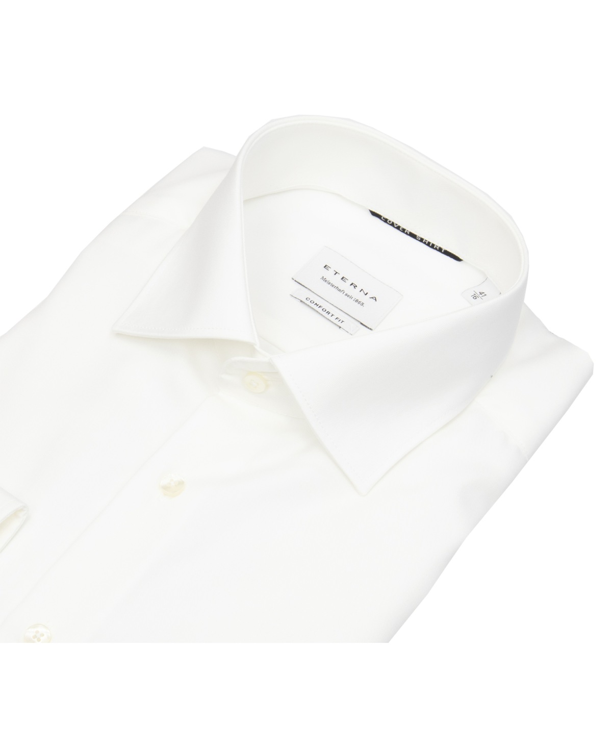 Eterna Hemd - Comfort Fit - Cover Shirt - extra blickdicht - hellbeige - ohne OVP