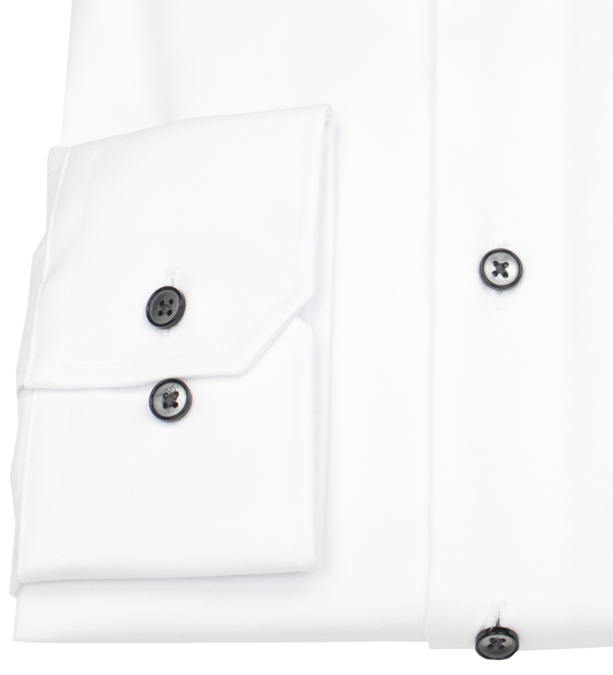 Eterna Hemd - Comfort Fit - Kontrastknöpfe - extra blickdicht - weiß - ohne OVP