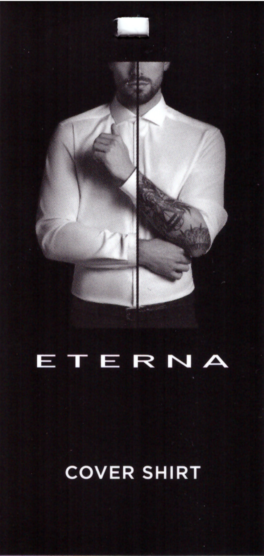 Eterna Hemd - Modern Fit - Cover Shirt blickdicht - weiß - extra langer Arm 68cm - ohne OVP