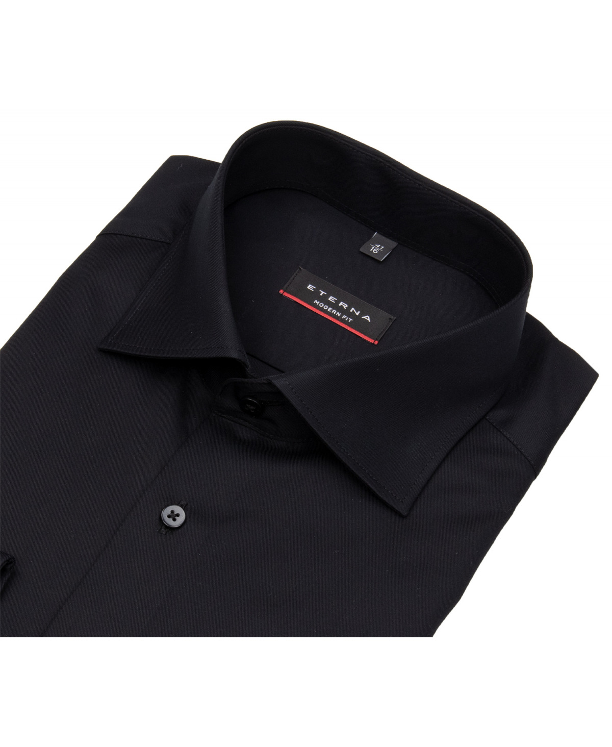 Eterna Hemd - Modern Fit - Cover Shirt - extra blickdicht - schwarz