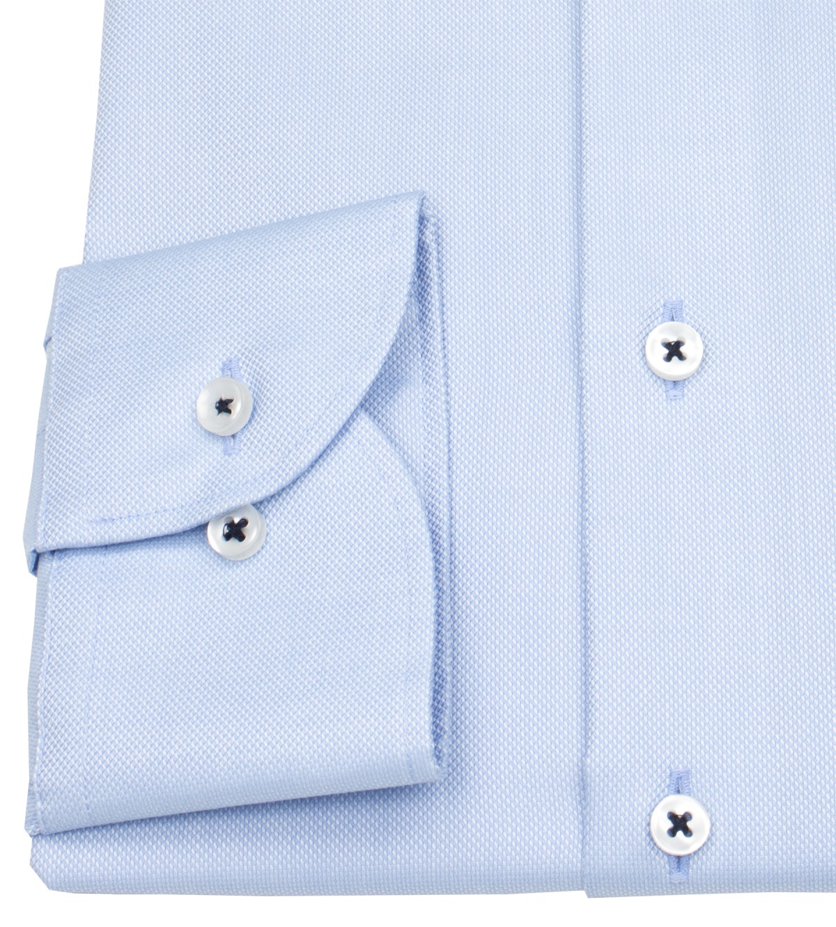 Eterna Hemd - Modern Fit - Kentkragen - Struktur - hellblau