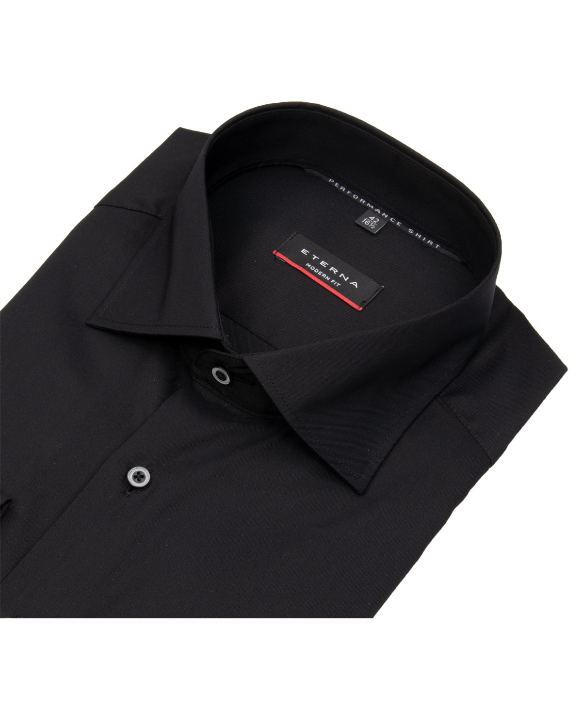 Eterna Hemd - Modern Fit - Performance Shirt - Stretch - schwarz - ohne OVP