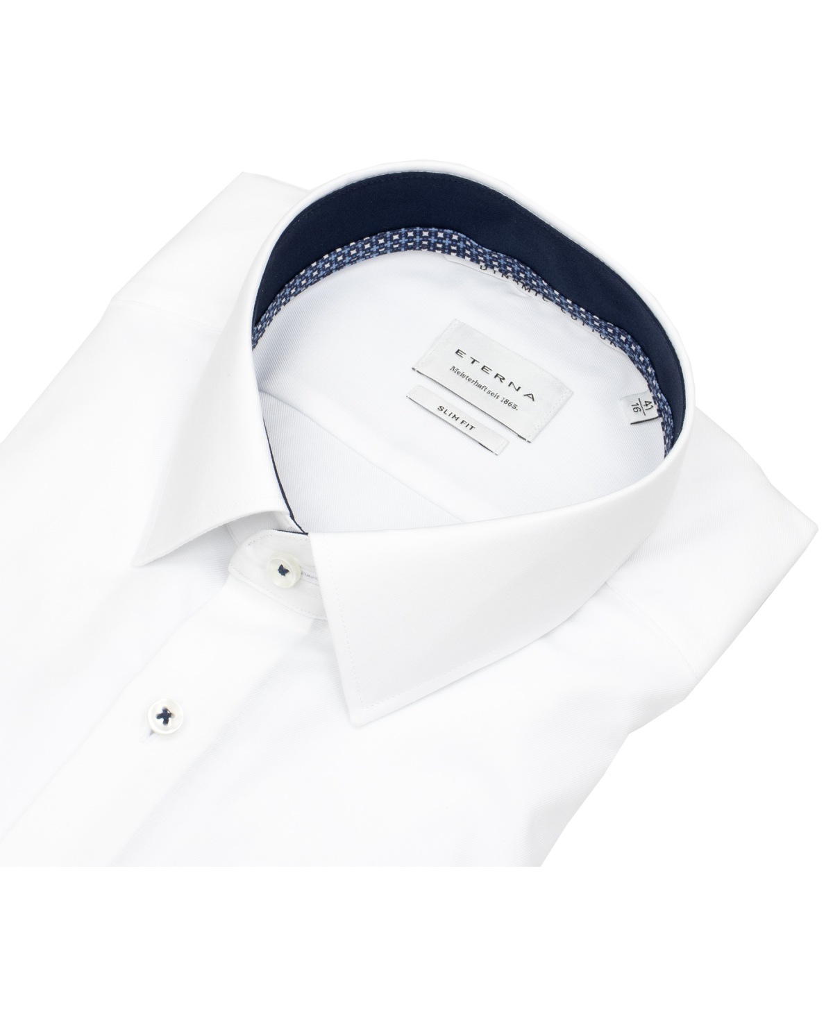 Eterna Hemd - Slim Fit - Kentkragen - Dynamic Cotton - weiß