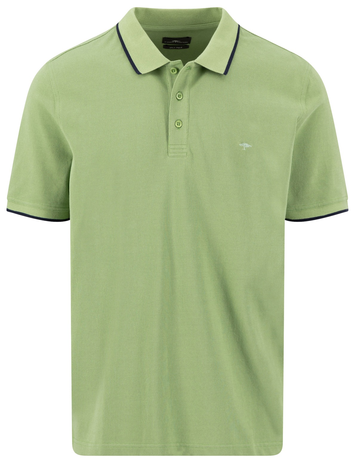 Fynch-Hatton Poloshirt - Casual Fit - Two Ply - grün