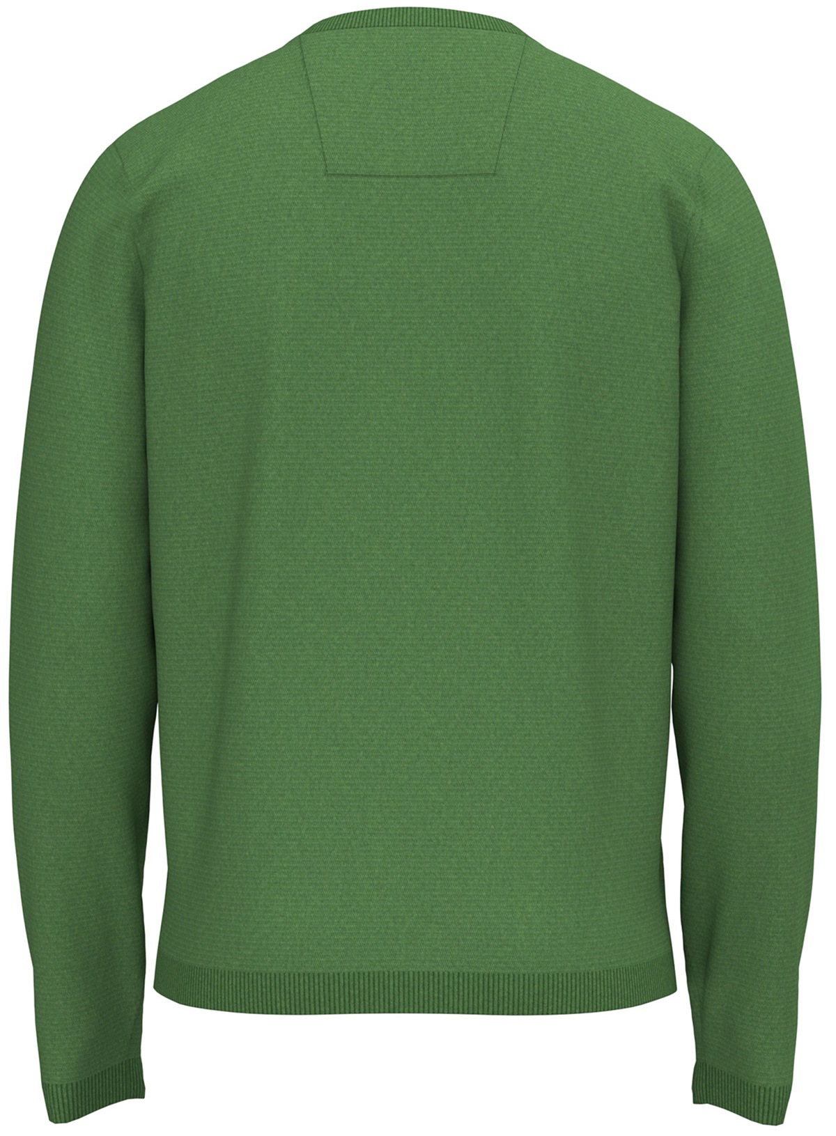 Fynch-Hatton Pullover - Casual Fit - Rundhals-Ausschnitt - avocado green