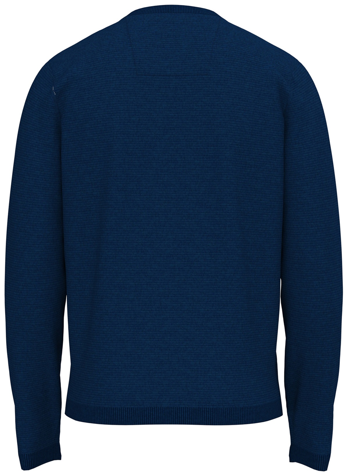 Fynch-Hatton Pullover - Casual Fit - Rundhals-Ausschnitt - dunkelblau