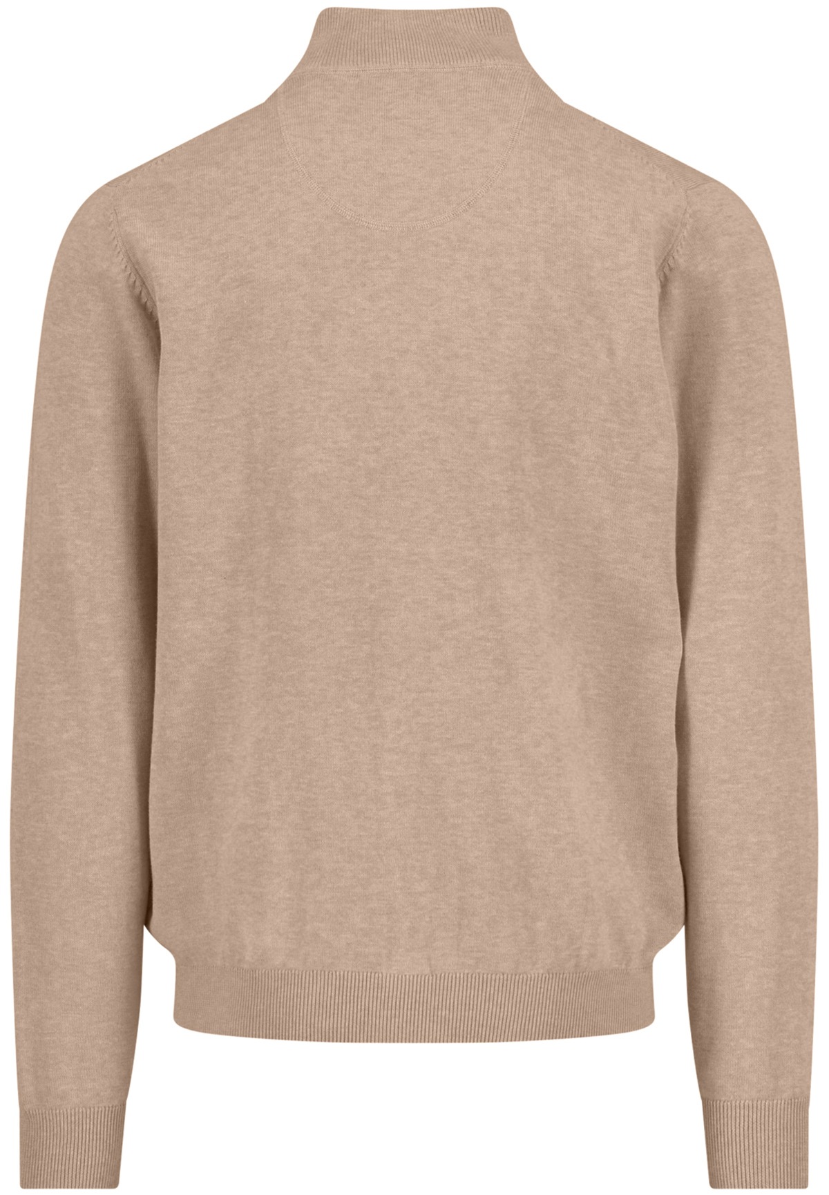 Fynch-Hatton Pullover - Casual Fit - Troyer - beige