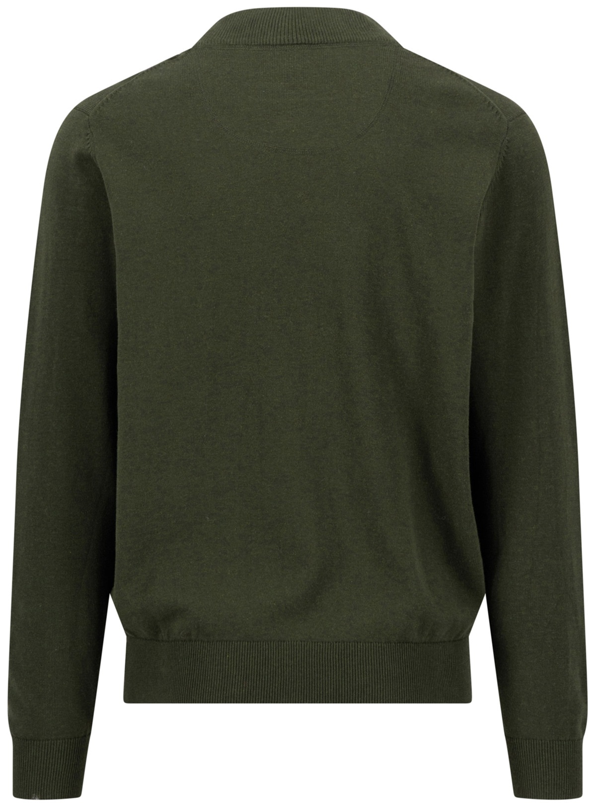 Fynch-Hatton Strickjacke - Casual Fit - dunkelgrün