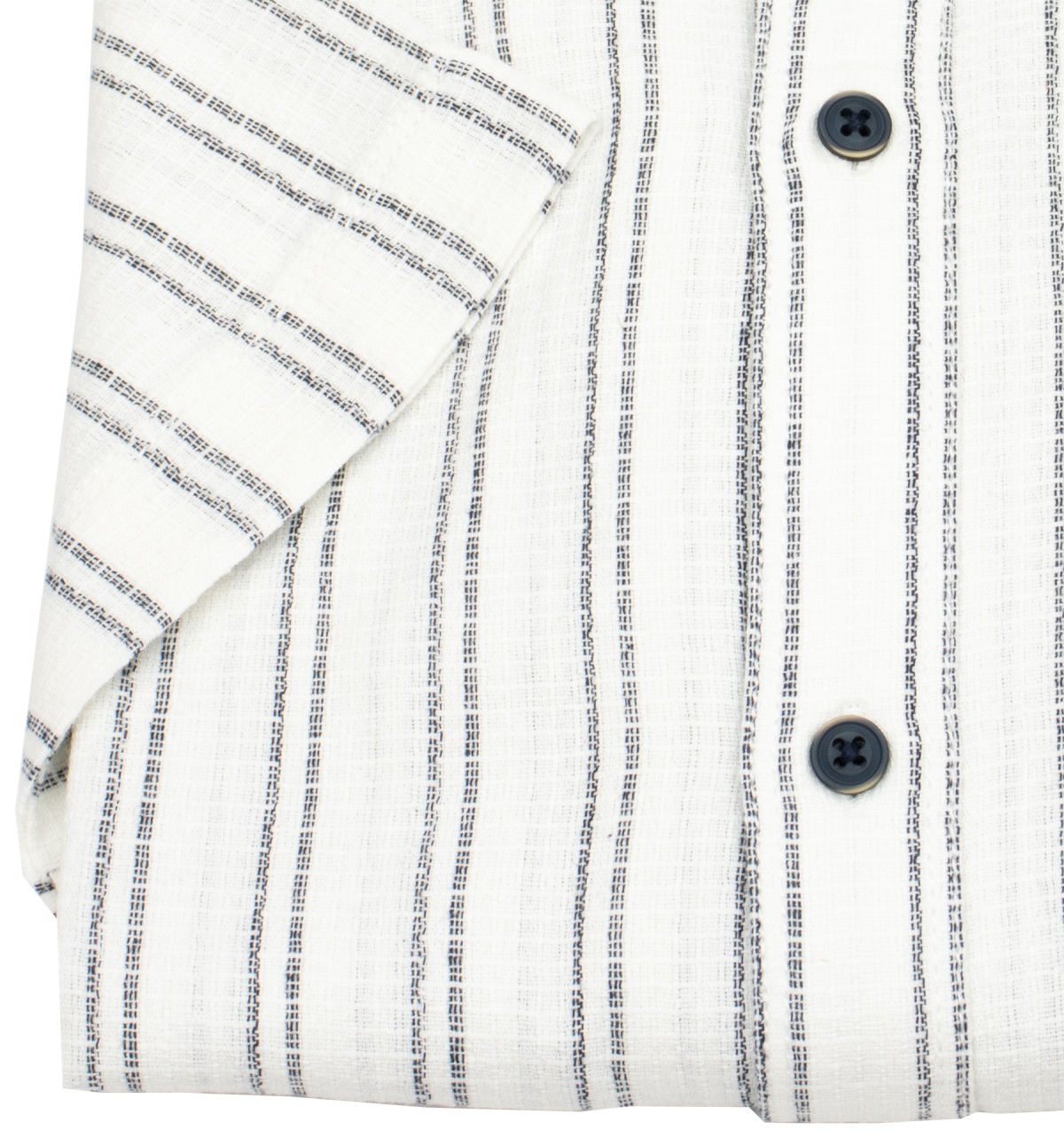 Lerros Kurzarmhemd - Regular Fit - Streifen - dunkelblau / weiß