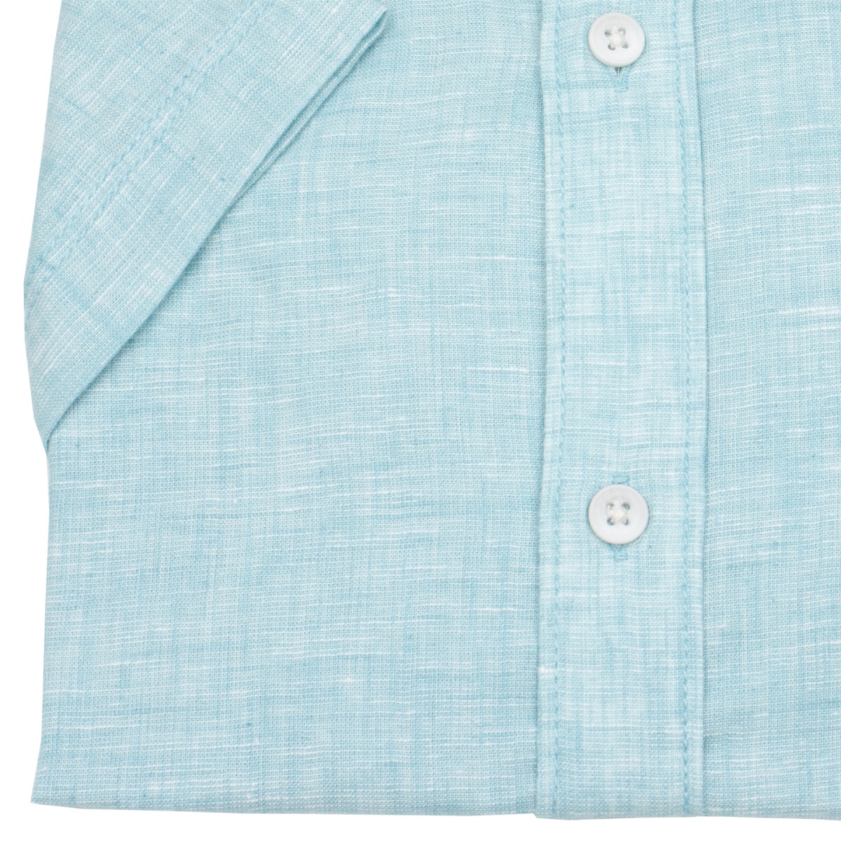 Lerros Short-sleeved shirt - Regular Fit - turquoise