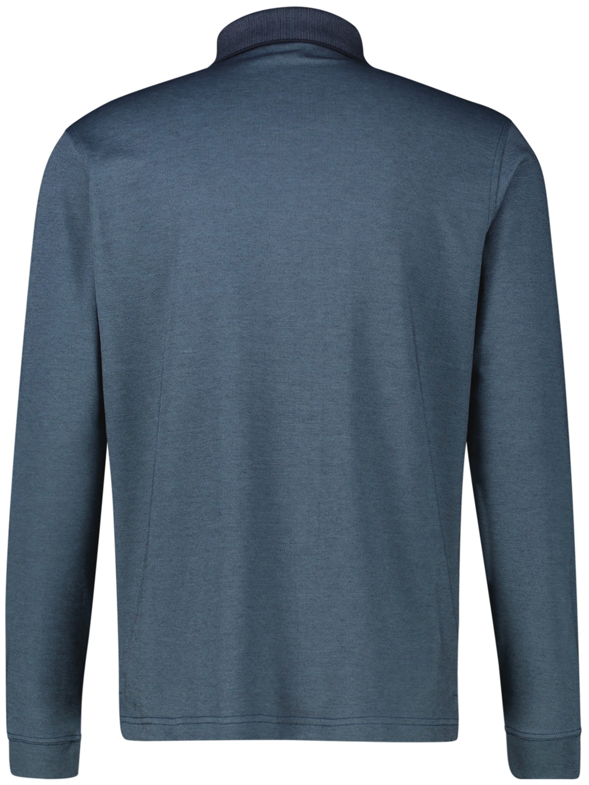 Lerros Poloshirt - Regular Fit - Langarm - dunkelblau