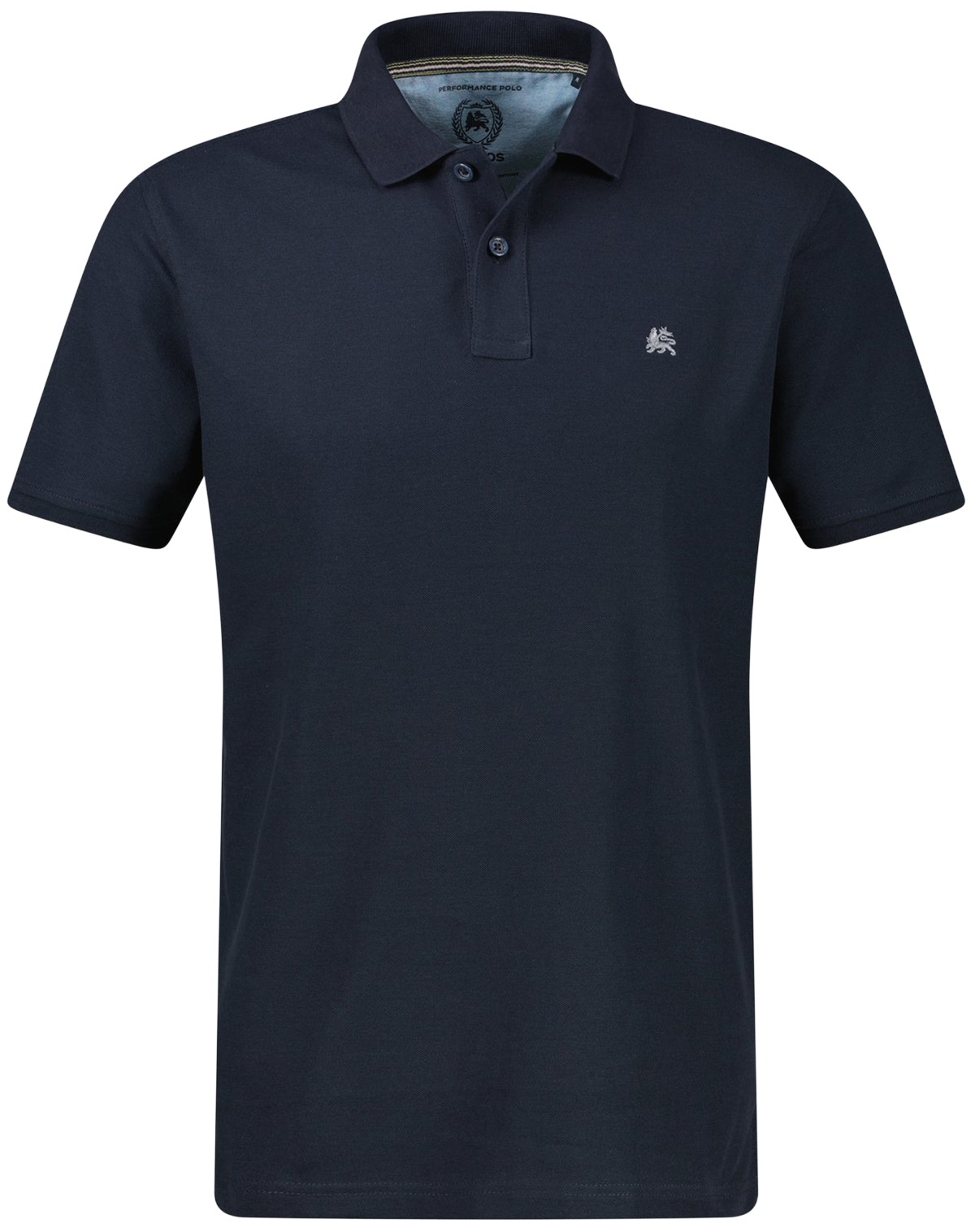 Lerros Poloshirt - Regular Fit - Pique - Cool and Dry - dunkelblau