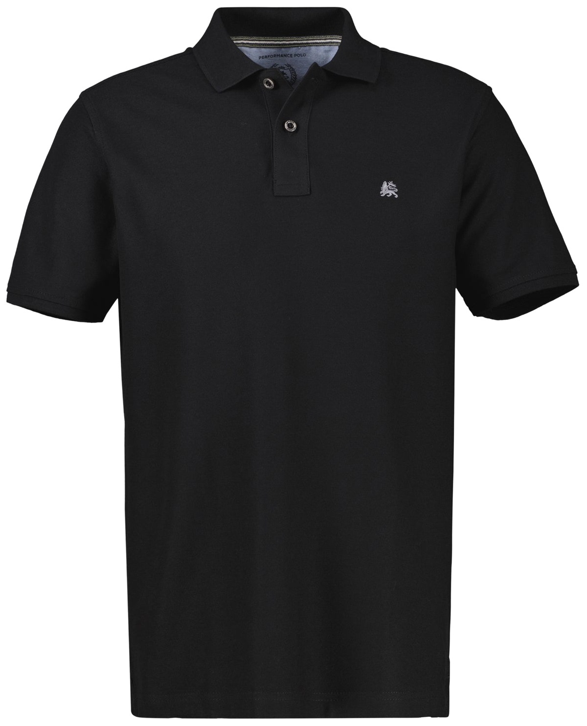 Lerros Poloshirt - Regular Fit - Pique - Cool and Dry - schwarz